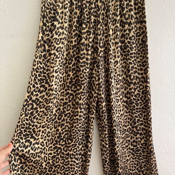 Wide leg capris pants - Picture 5 of 8